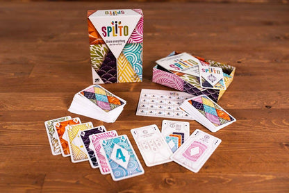 Splito Fast-Paced Card Game for 3-8 Players