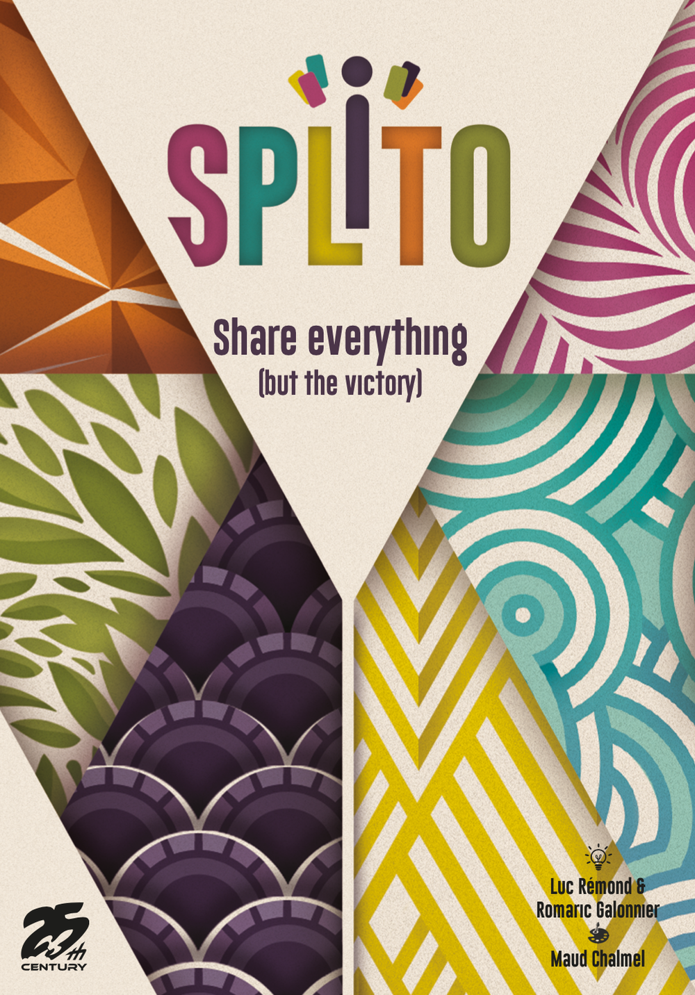 Splito Fast-Paced Card Game for 3-8 Players