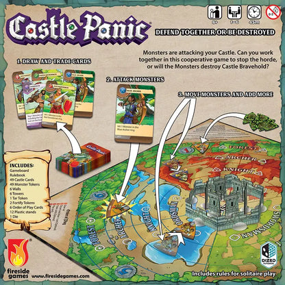 Castle Panic Board Game Second Edition