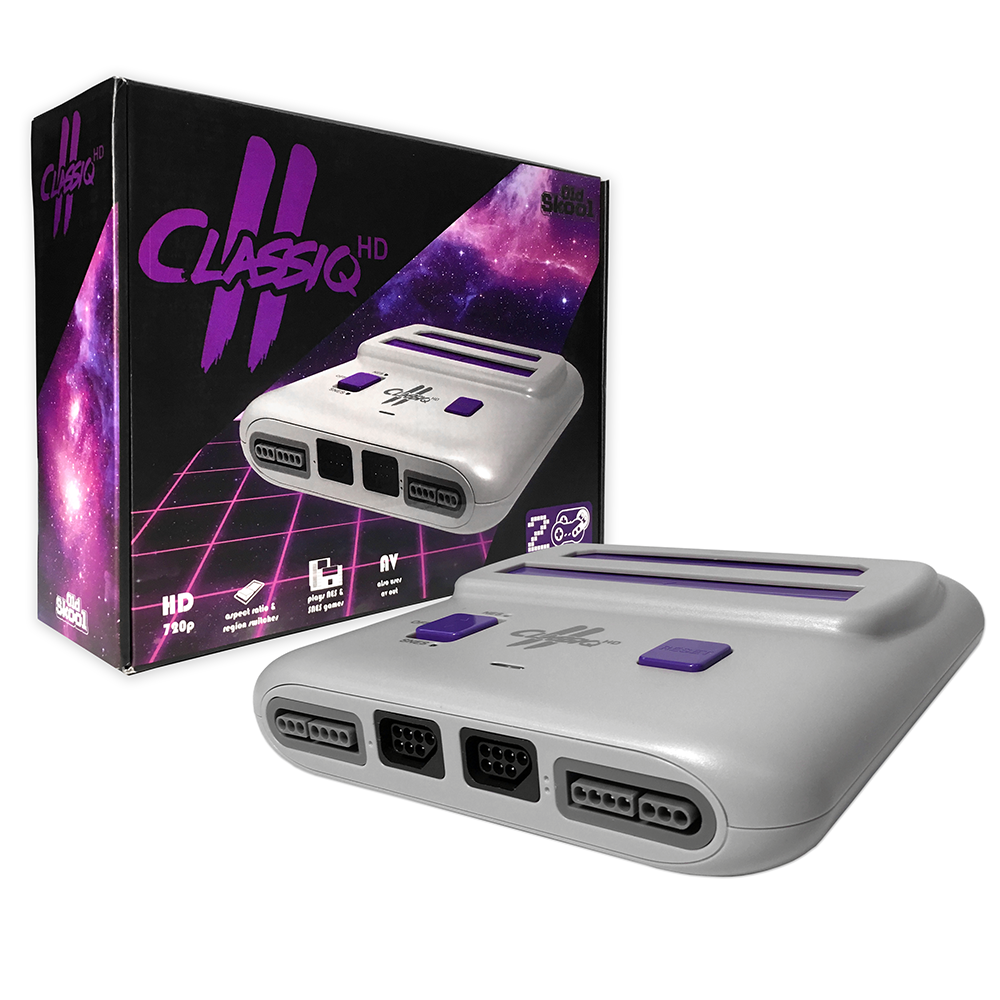 Classiq 2 HD Console: Grey / Purple