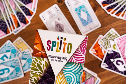 Splito Fast-Paced Card Game for 3-8 Players