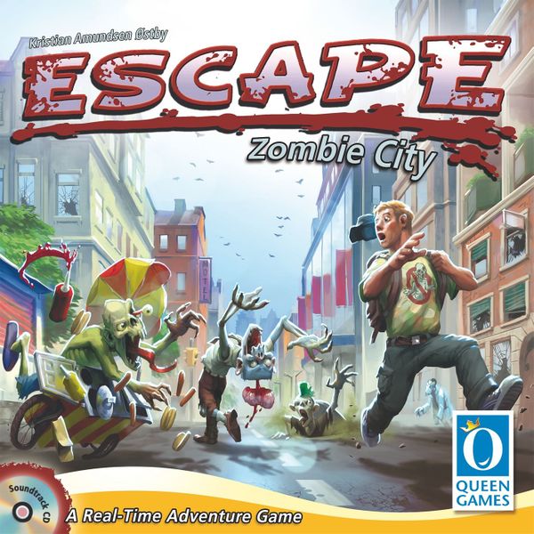 Escape: Zombie City (Includes Expansion: The Survivor Chronicles) - Used - EX+