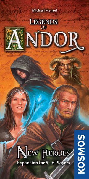 Legends of Andor: New Heroes Expansion - Used - NM