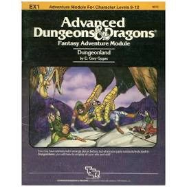 Dungeonland Adventure Module - C1983 - #9072 - EX1 - Used - Fair+