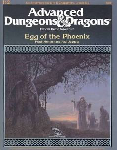 Egg of the Phoenix Adventure Module - C1987 - #9201 - I12 - Used