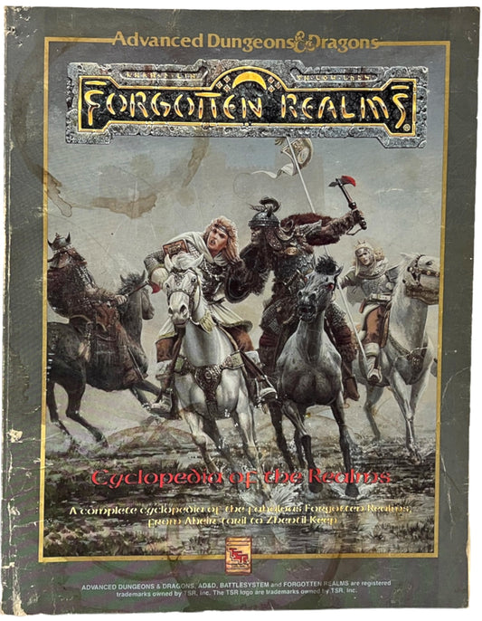 Forgotten Realms: Cyclopedia of the Realms - Used - EX