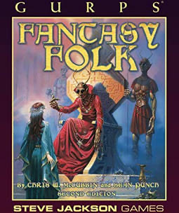 GURPS: Fantasy Folk - Used - MINT