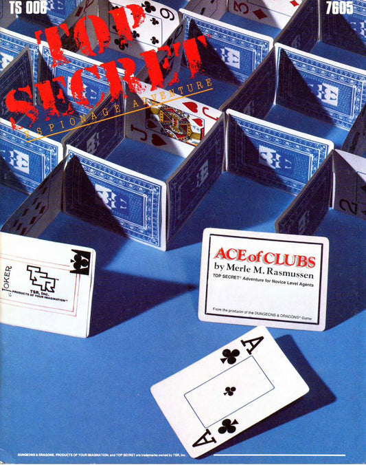 TOP SECRET - Operation: Ace of Clubs - Used - VG