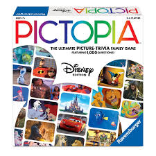 PICTOPIA: Disney Edition Trivia Board Game - New