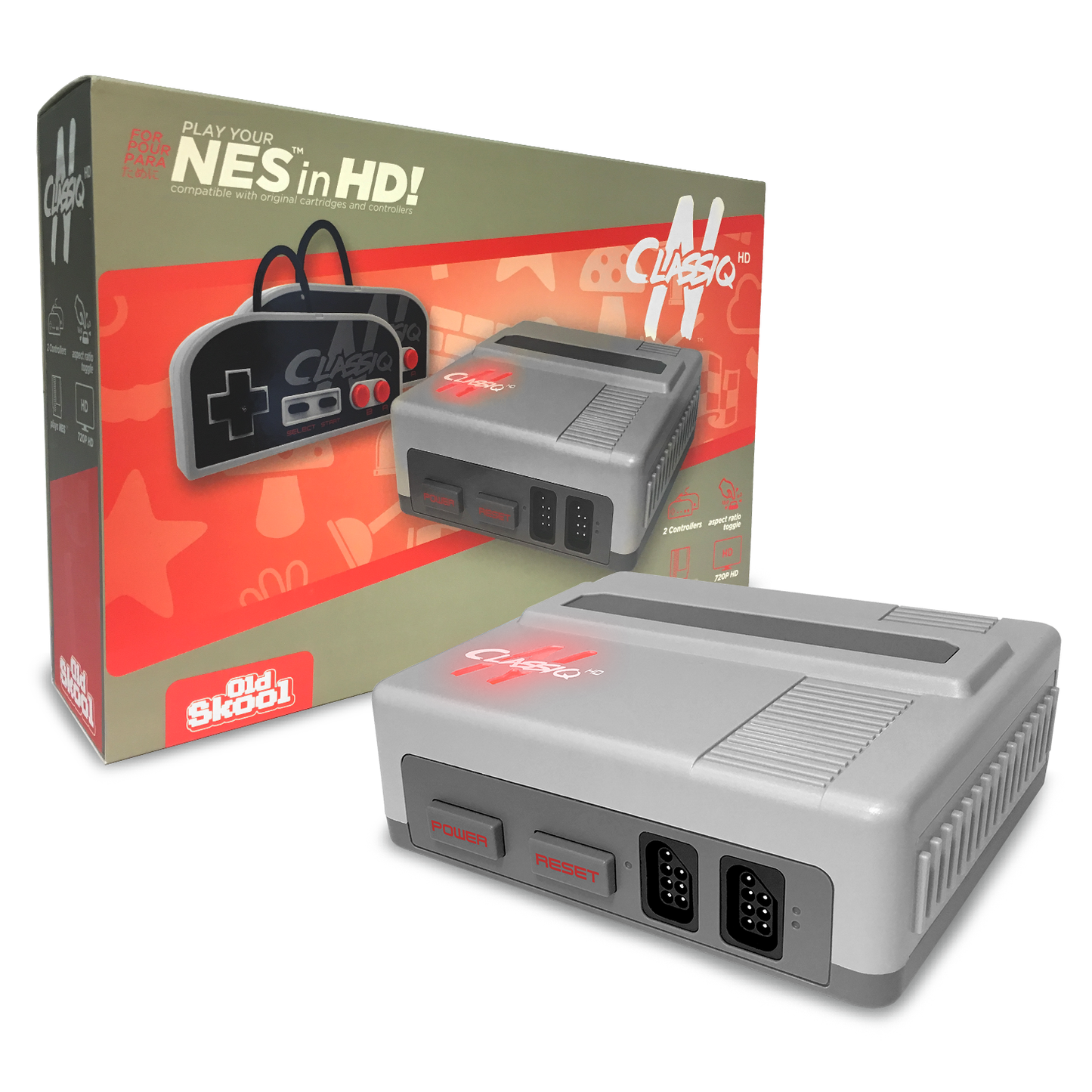 Classiq N HD Console: Grey/grey