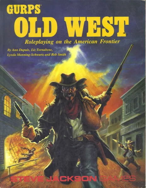 GURPS: Old West - Used - MINT