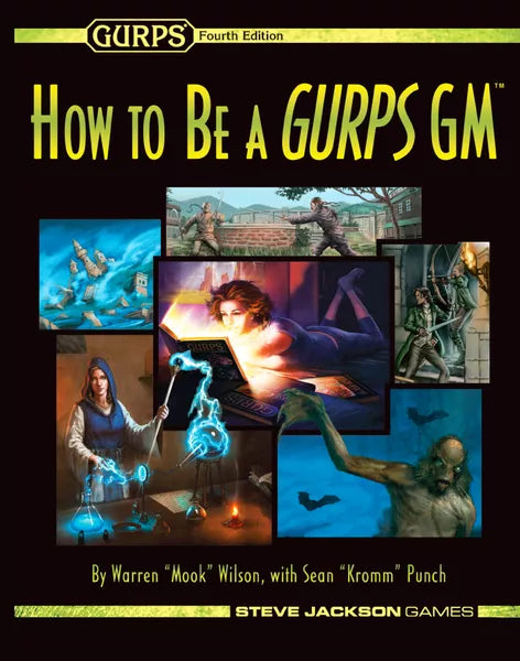 GURPS: How to Be a GURPS GM - Used - EX+