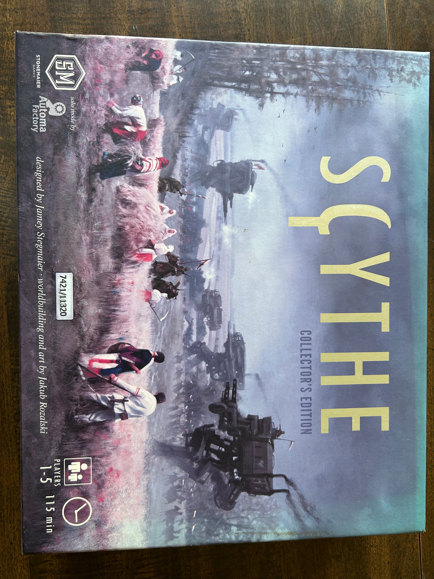 Scythe LIMTED Collectors Edition Kickstarter Board Game - Used - NM