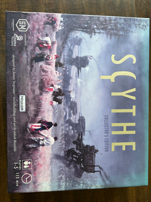 Scythe LIMTED Collectors Edition Kickstarter Board Game - Used - NM