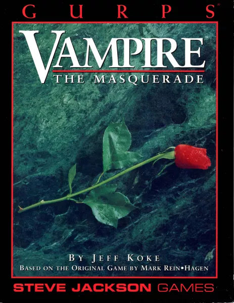 GURPS: VAMPIRE: The Masquerade - Used - VG+